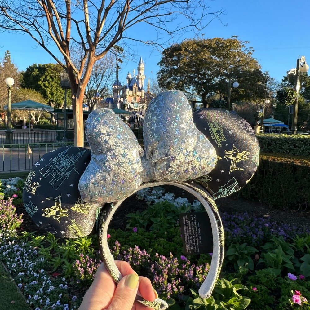 2023 Disney Parks Disney 100 Years of Wonder Minnie Ears Headband NWT - Picture 5 of 5